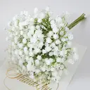 1Pc 12.59in/32cm
Artificial Flowers,Artificial Flowers Artificial Bulk, Real Touch Artificial Gypsophila Bouquet for Wedding Floral Arrangement Party Decor(white) image 2