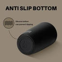 Bottle Bottle Thermal Mug 350 ml for Coffee or Tea, Leak-Proof and Easy Quick Press Closure, Insulated Travel Mug Classic Grande (Black) image 4