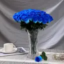 20Pcs 14in/36cm
Home Placement of Single Artificial Roses, Flower Arrangement, Fake Flowers, Artificial Bouquets, Artificial Silk Flowers, Artificial Flowers(blue) image 3