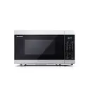 SHARP Digital Microwave with Grill - 28L, Silver, 900W with 1000W Grill Function, 11 Power Levels, ECO Mode, Defrost Function, YC-MG81U-S image 0