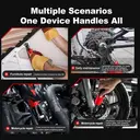 EAFC 12V 45NM Electric Ratchet Wrench 3/8 GJ04 Corner Detail Space Wrench Rechargeable Battery 7500mah(2500mAh*3) Tools for Motorcycle Home Mahine image 2