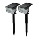 VIVREAL  57LED solar spotlight white light type 2-pack CPD-17, New Year Sale , Top gift picks image 0