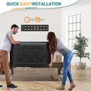 Ultra Slim TV Mount for Most of 26-60 inch Flat or Curved LCD, LED, OLED TVs with VESA 75x75mm-400x400mm up to 45KG image 7