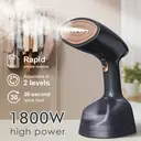 Aucma Handheld Garment Steamer,1800W High-Efficiency Steam,Steam Iron - 260mL Large Capacity Water Tank,Includes Bristle Brush，Easily Removes Wrinkles,Lightweight Design,Suitable for Home,Office,and Travel image 1