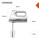 Kenwood Quickmix Hand Mixer, Silver, HMP30.A0SI image 2