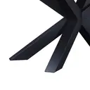 Dining Table Nevada Rectangle Walnut/Black 85x150cm image 2