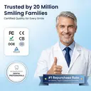 BAIR CARE V6 Portable Pocket Water Flosser with Innovative Magnetic Tank, Press Spray Mode, 30-Day Battery Life, USB Rechargeable, IPX7 Waterproof, Ideal for Travel, Home & Daily Oral Care image 1