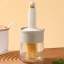 BJ oil brush with bottle, glass baking and barbecue oil brush image 4