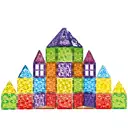 XINQIYUAN Qiyuan Jouet Éducatif Blocs de Construction Magnétiques Surface Diamant 7.5cm 108pièces [Mélange aléatoire – Couleurs issues uniquement de la photo principale] image 2