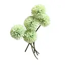 Wei's Moment 6Pcs Artificial 
Flowers Artificial Hydrangea Decoration for Wedding Vase Green image 3