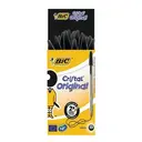 Bic Cristal Original Medium Ballpoint Pen Black Pack of 50 image 2