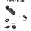 DJI Osmo Pocket 4 Standard Combo, Pocket Gimbal Vlog-Kamera, 1-Zoll-CMOS & 4K/240 fps, 3-Achsen-Stabilisierung, 2x verlustfreier Zoom, 107 GB integrierter Speicher, 2-Zoll-Drehbarer Bildschirm, Videokamera für Fotografie image 7