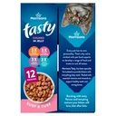Morrisons Tasty Surf & Turf Chunks in Jelly Kitten Up to 12 Months 12 X 100g image 3