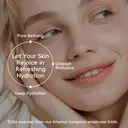 QUIYUM Watermelon Skincare Set (14pcs): Includes Cleanser 100g, Serum 2ml×10, Eye Cream 20g, Eye Masks 6g×3, Lip Masks 6g×3, Cream 50g, with a Headband, Nail Stickers, Makeup Mirror, and Makeup Bag. image 7