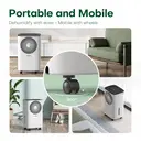 CONOPU 12L/day Dehumidifier CSD08 - Auto Humidity Control, 24H Timer & Clothes Drying Mode, Energy-Efficient, Ideal for Apartments, Basements, Laundry Rooms. image 7