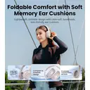 Edifier W820NB Plus Casque supra-auriculaire sans fil à réduction de bruit, -49 dB RBA, Audio haute résolution LDAC, Autonomie de 88 h, Son spatial, Appels clairs par IA, Bluetooth V6.1 et multipoint, rose image 7