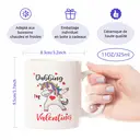 Alphynix 1 Mug Dabbing Licorne, 33cl cadeau Saint-Valentin drôle avec licorne colorée et cœurs, cadeau unique pour petit ami, petite amie, enfants, ados,Le cadeau de la saint-valentin, cadeau d’anniversaire image 7