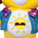 Care Bears x Stranger Things 22cm Funshine Bear as Dustin Plush Soft Toy image 4