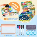 JoyCat Seek & Find Game Books - Preschool Learning Activity for Toddlers & Kids Ages 3-5, Travel Activities Toys for Road Trip Car Airplane, Busy Book Birthday Gifts for Girls and Boys Ages 4-8 image 5