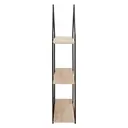 Interiors by Premier Wall Décor Brixton Triangle Wood Shelves Black/Natural image 4