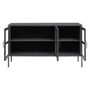 Interiors by Premier Sideboard Acier Metal Grey image 1