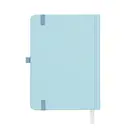 Jubiluu Carnet cartonné A6 premium avec marque-page, pages lignées, 100 g/m² - Bleu ciel image 1