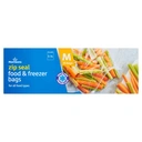 Morrisons Medium Zip Seal Food & Freezer Bags, 25 Bags, 3.5l image 0