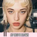 MISSLYN Crayon à sourcils 06 Taupe brun - Cadeau Fête des Mères image 1