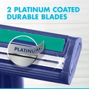 Gillette Blue II Plus Disposable Razors X15 2 Blades image 2