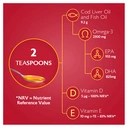 Seven Seas Omega-3 Fish Oil + Cod Liver Oil Liquid Maximum Strength - 150ml image 5