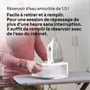 BRAUN CareStyle Compact Pro, Centrale Vapeur 2400W 1.5L, IS2561WH, Blanc/Orange image 5