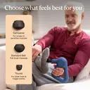 Theragun Relief Handheld Massage Gun, 3-Massage Speeds, Easy-to-use, Comfortable & Lightweight Personal Massager, Navy image 5