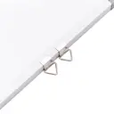 Deli Premium Tableau blanc magnétique avec cadre argenté - 1200 x 1800 mm image 5