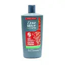 Dove Men + Care Refreshing 3-in-1 Hair Face and Body Wash Extra Fresh 700 ml image 0