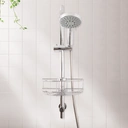 Croydex Clip On Shower Riser Rail Basket image 0