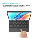 FIXED TORRAS Clavier Typee fixe pour Apple iPad 11" (2018–2022) / iPad Air (2020–2025), Langue EN, Noir image 4