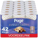 Page Toiletpapier - Kussenzacht wc papier - 42 rollen -  Voordeelverpakking image 0