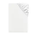 LeBonsoir 180x200cm Fitted Sheet， 30CM/12Inch Deep Pocket - Soft Microfiber， No-Pop Off Elastic， 1 Fitted Sheet Only-White image 1