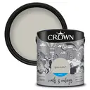 CROWN Matt Emulsion Grey Putty 2.5L image 0