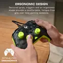 Turtle Beach Rematch Core Controller for Xbox & PC - Ghost Camo Black & Yellow image 5