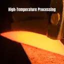 YOTSUBA 13cm Chef's Knife | High-Carbon Steel Ultra-Sharp Blade (Rockwell Hardness 56, 14° Blade) | Rosewood Handle | Hand-Forged Kitchen Cutlery image 7