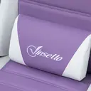 Vinsetto Gaming Chair, Ergonomic Reclining Computer Chair with Headrest, Lumbar Support and Ears for Girls & Adults, Purple image 7
