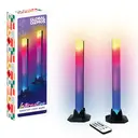 GLOBAL GIZMOS Table Lamp Light Bars Mutlicolour Black image 0