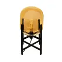 Fifty Five South Table Lamp Trieste Black/Amber 45cm image 0