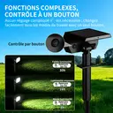 VIVREAL CPD-09 type 2 Lot de 2 lampes solaires 48 LED - Blanc chaud image 9