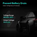 BOTSLAB Ensemble de matériel intelligent pour caméra de tableau de bord Type-C image 4