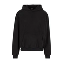 URBAN CLASSICS Sweat à capuche en velours jacquard noir - Taille L image 0