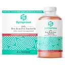 Symprove Live & Active Water-Based Hydration Support Supplement Strawberry & Raspberry Flavour - 4 Week Pack image 0