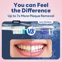 SAKYPRORAL AI Smart Electric Toothbrush for Kids Adults with LED Screen | 150-Day Rechargeable Toothbrush, Real-Time Map |3-Min Timer, Travel Case | Teens Sonic Toothbrush Gift for Family Chirstams (G5S Pink) image 3