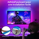 Vivreal Bande lumineuse LED pour TV avec rétroéclairage avec fonction Bluetooth et synchronisation musicale - 5 m  image 5